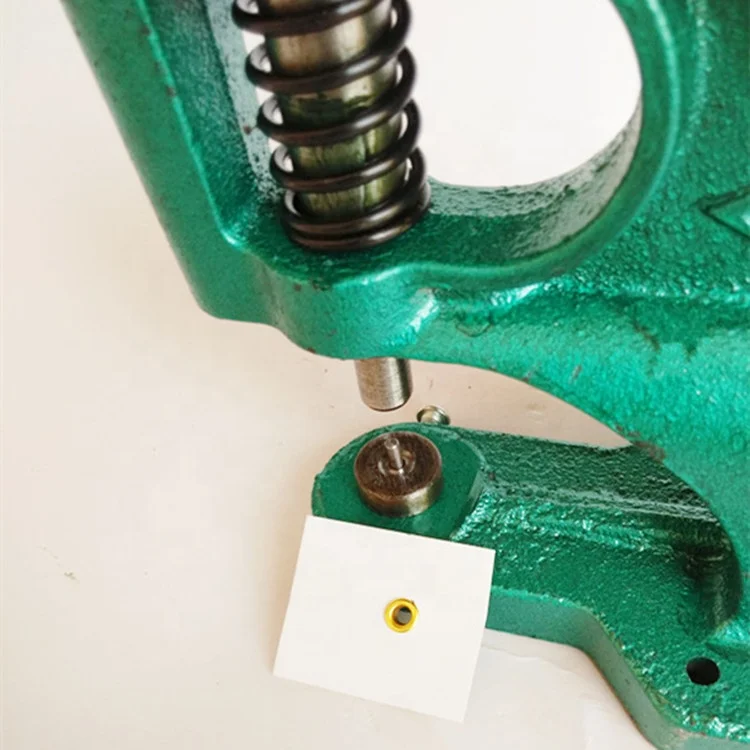 Hand Press Eyelet Grommet Metal Manual Punching Machine