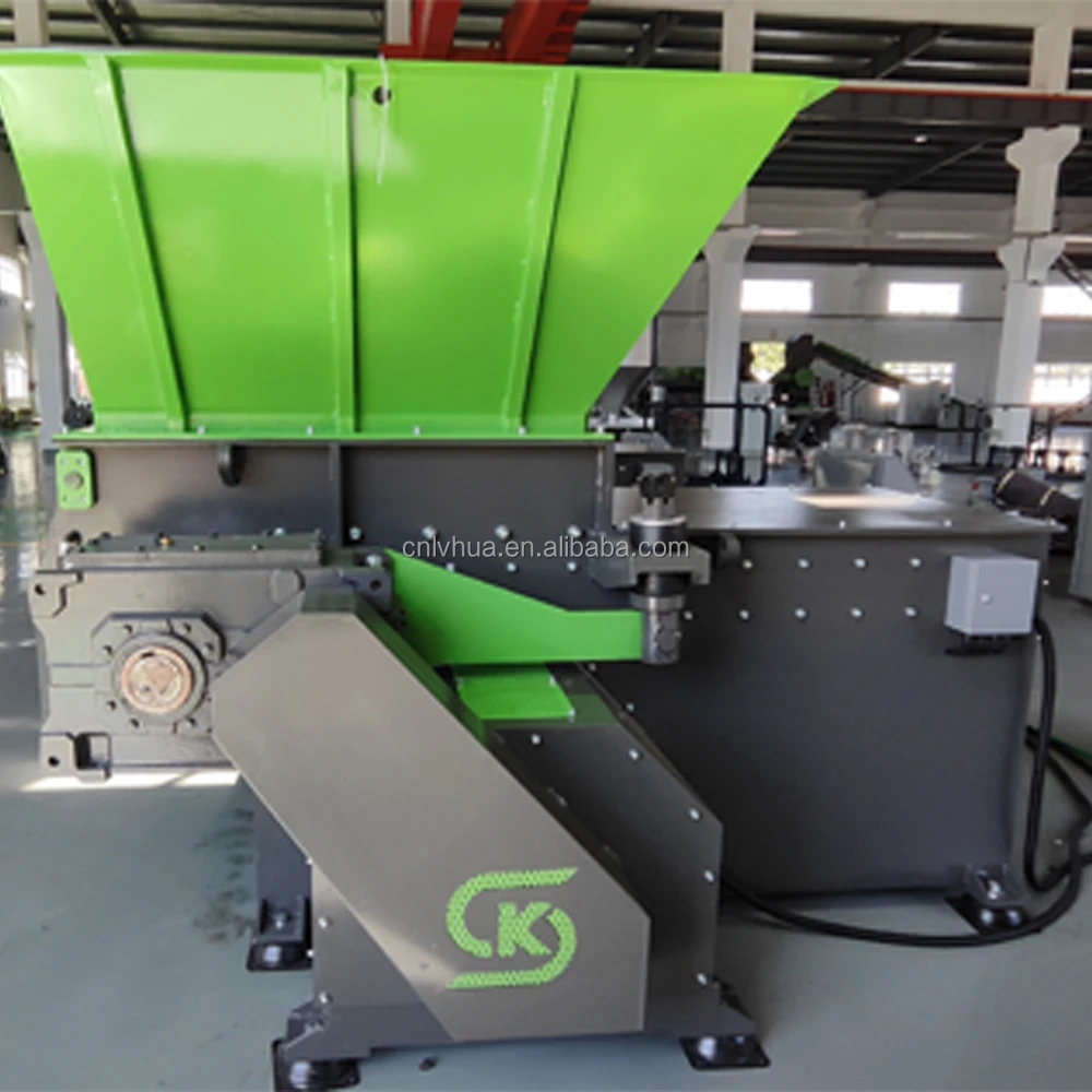 Single Shaft Metal Shredder Crushing Machine Price Hdd Foam Fabric Ginger Shredder Machine