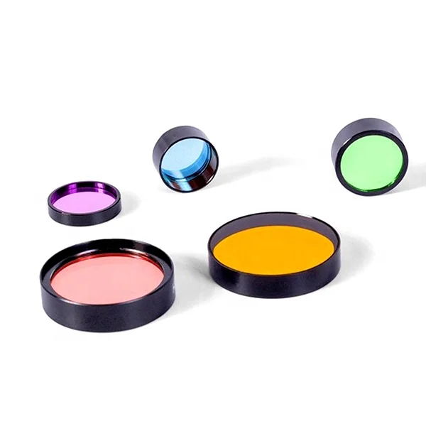 Custom Optical bandpass filter 254nm 405nm 450nm 532nm 635nm 650nm 850nm 940nm bandpass filter