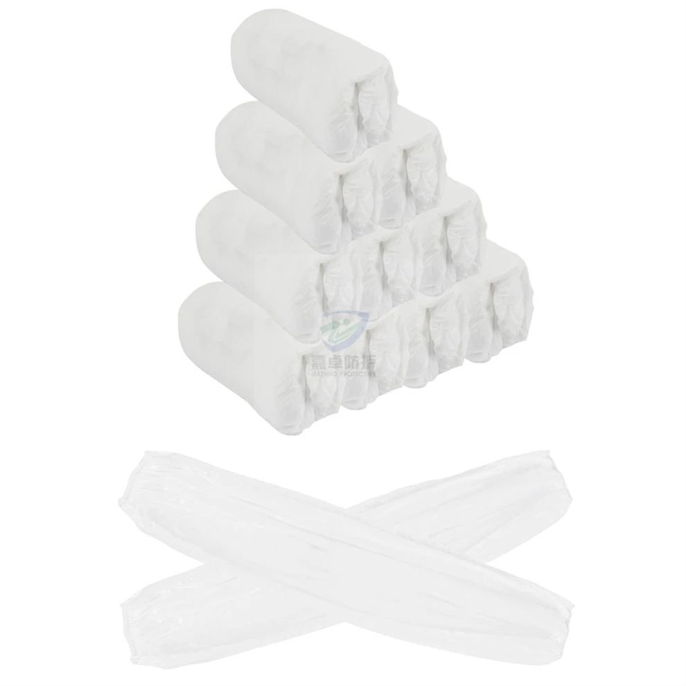 Wholesaler  Pe Plastic Men Women Free Samples Waterproof Sleeve Disposable  Sleeves