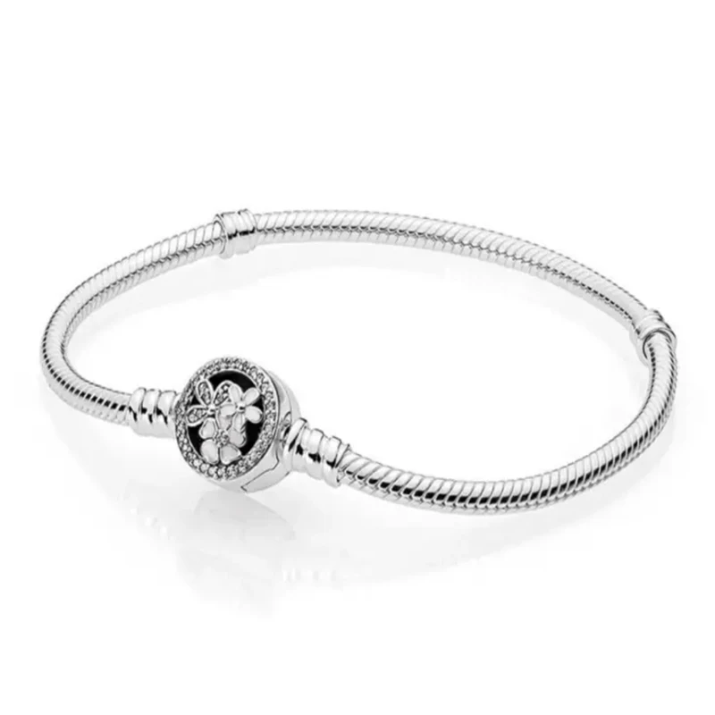 2024 new high quality S925 sterling silver bracelet fashion original brand charm bracelet jewelry