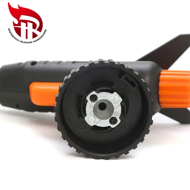 Outdoor portable camping welding butane gas blow torch lighter flame gun