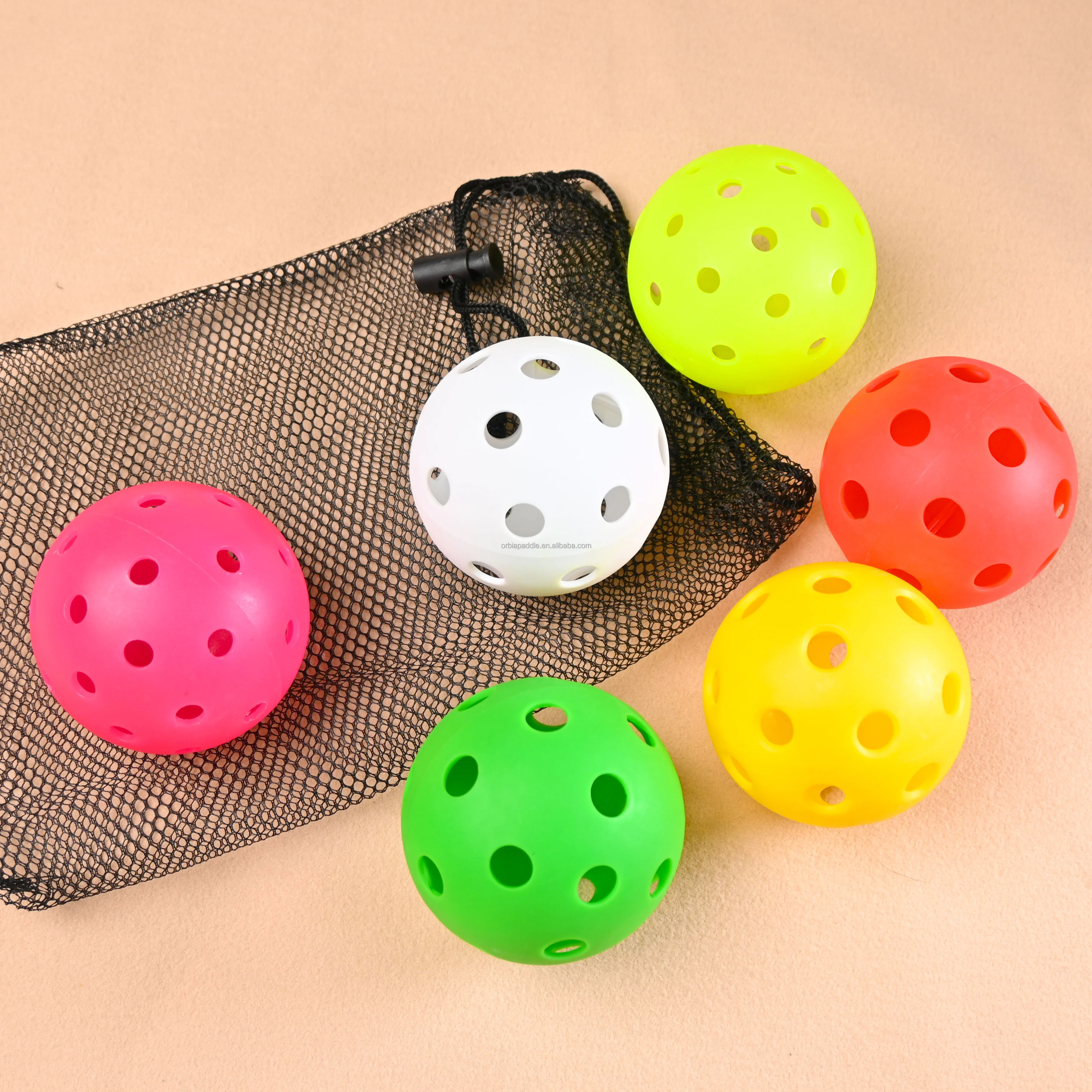 Orbia Sports Pickleball Balls Indoor/Outdoor Pickle ball USAPA Approved Pickleball PP PE Pickleball Ball 40 Holes 26 Holes