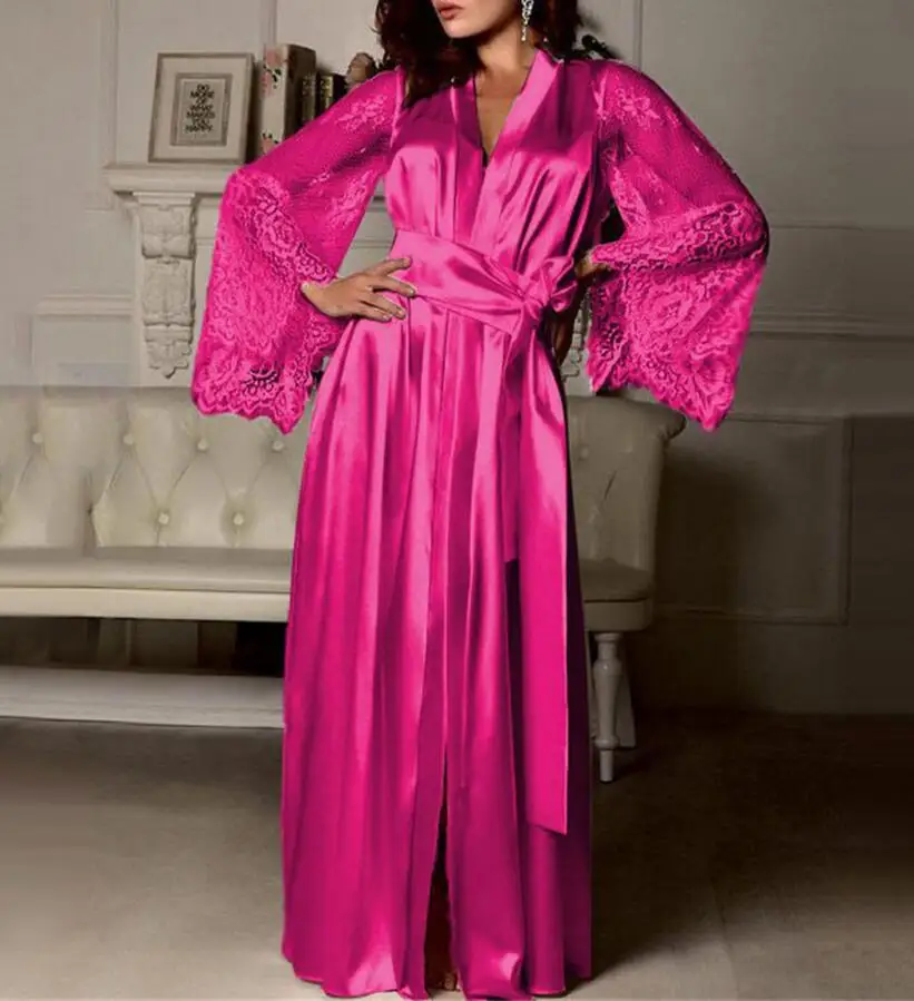 Silk Personalized Embroidery Satin Robe Women Wedding Bride And Bridesmaid Robes 2022 New Satin Sleepwear Pajamas