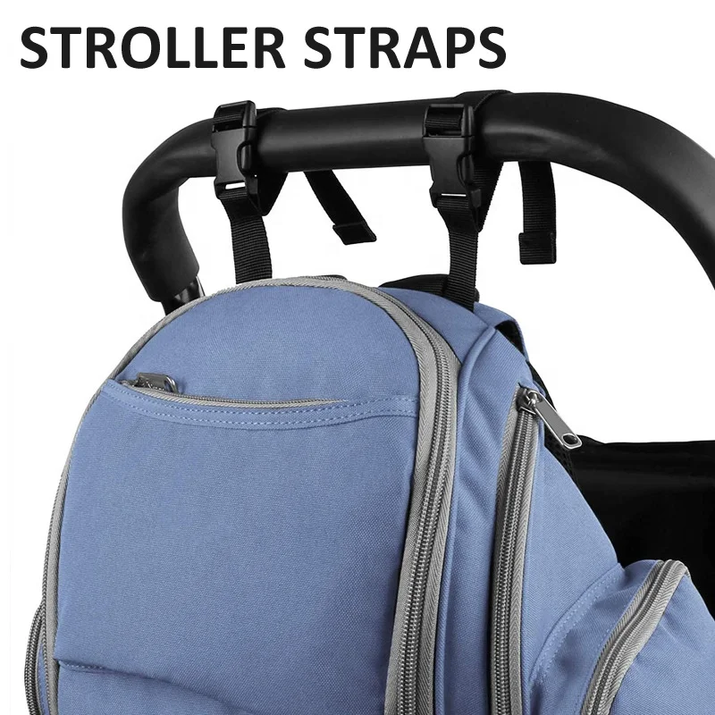 Diaper Bag Backpack Large Travel Multifunction Waterproof Baby Nappy Changing Bag