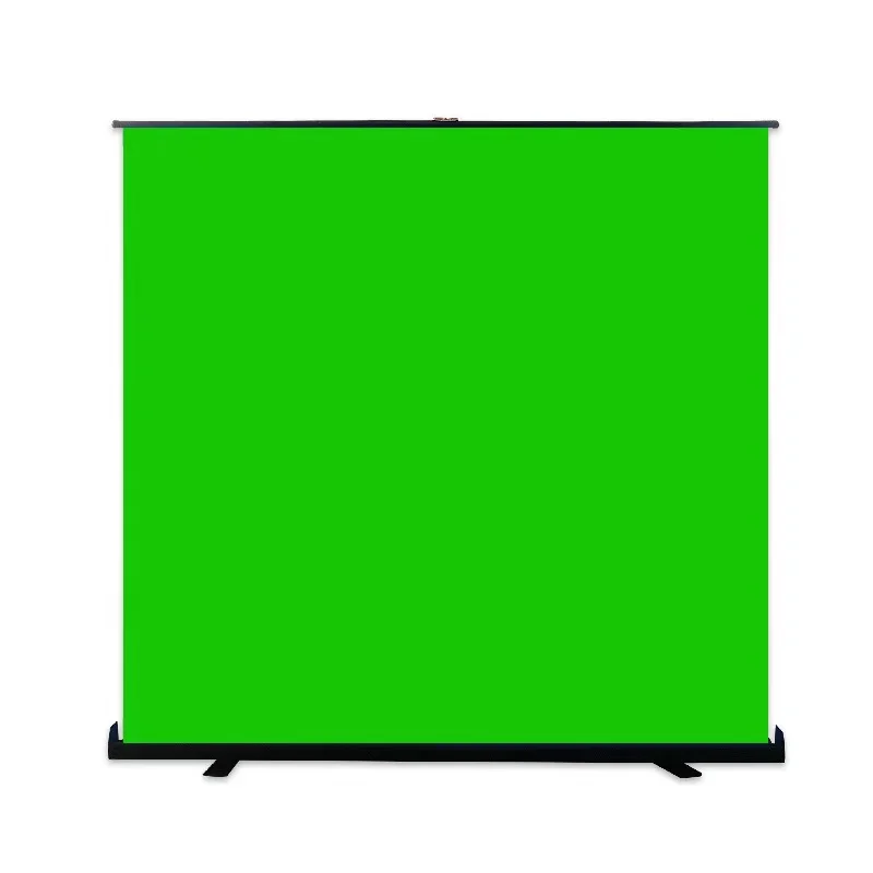 E-reise 1.5*2M/2*2M/2.5*2M/2.5*2.5M Background Collapsible Green Screen Chromakey Backdrop Pull-up Stand For YouTube Video Game