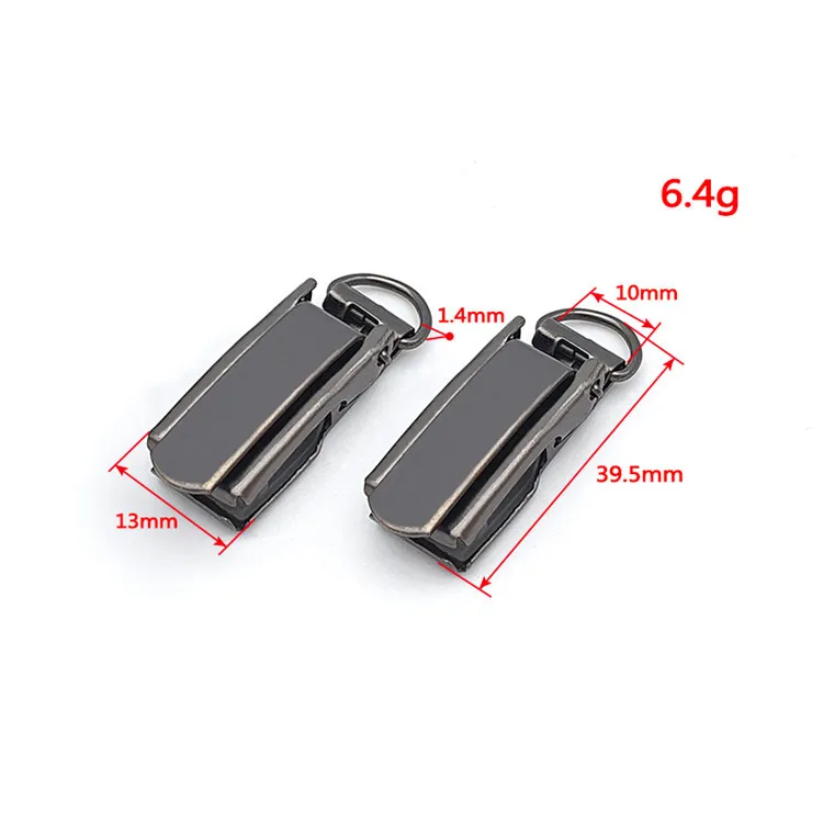 Black 10mm D Ring Metal Suspender Clip Bed Sheet Clip