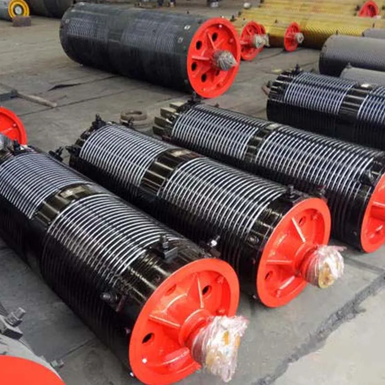 Winch Trolly Using Wire Rope Drum For Crane