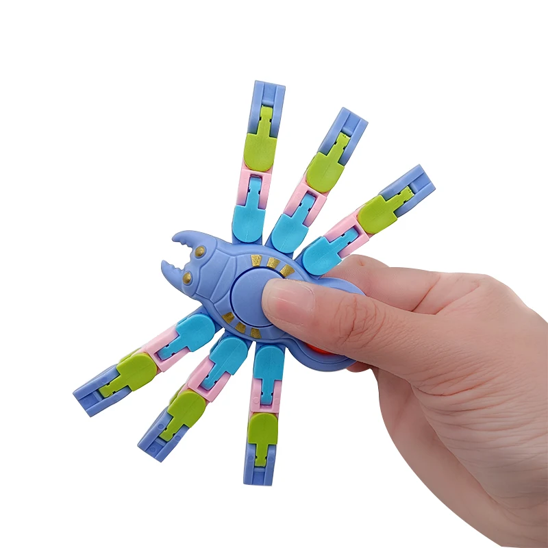Popular New Design Wacky Tracks Spinning Finger Fidget Toy For Kids
