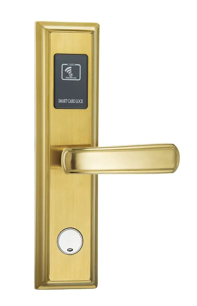 Смарт Rfid карта дверной замок для отеля с M 1 картой + механический
