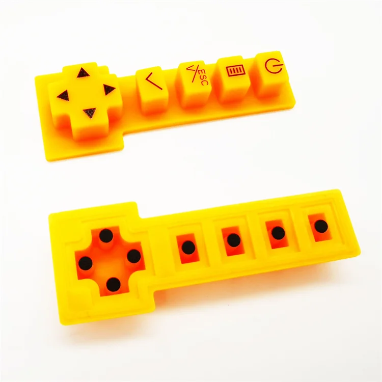 Silicone Rubber Keypad Manufacturer Rubber Keypad Button With Logo Printing