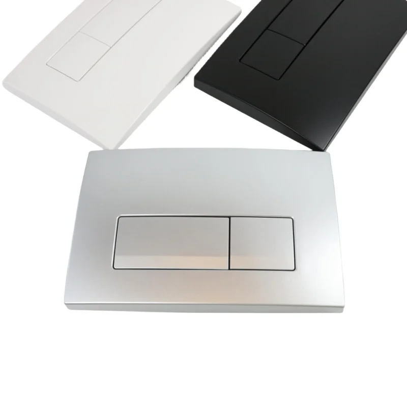 Dual Flush Concealed Tank ABS ASA Press Panel Toilet Push Button Premium Quality Dual Flush System