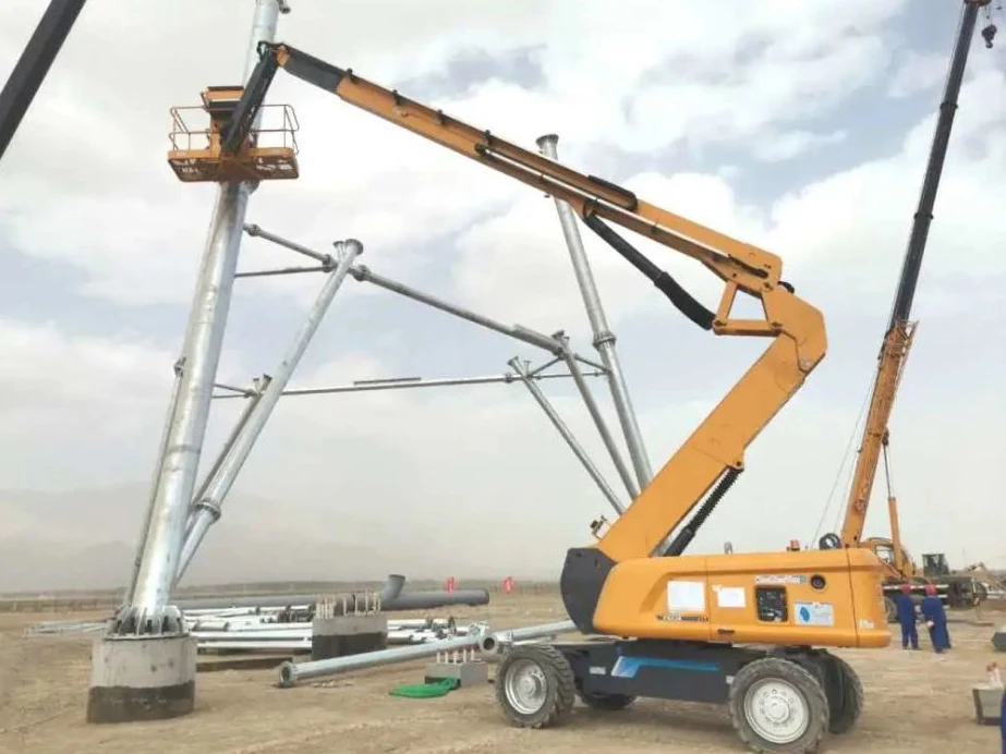 Популярная модель телескопических подъемников 20m XGS20AC