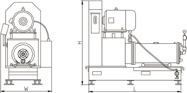 FSP Color Paint Invention Patent Sand Micron Horizontal Bead Mill Pigment Milling Machine for paint or ink or UI