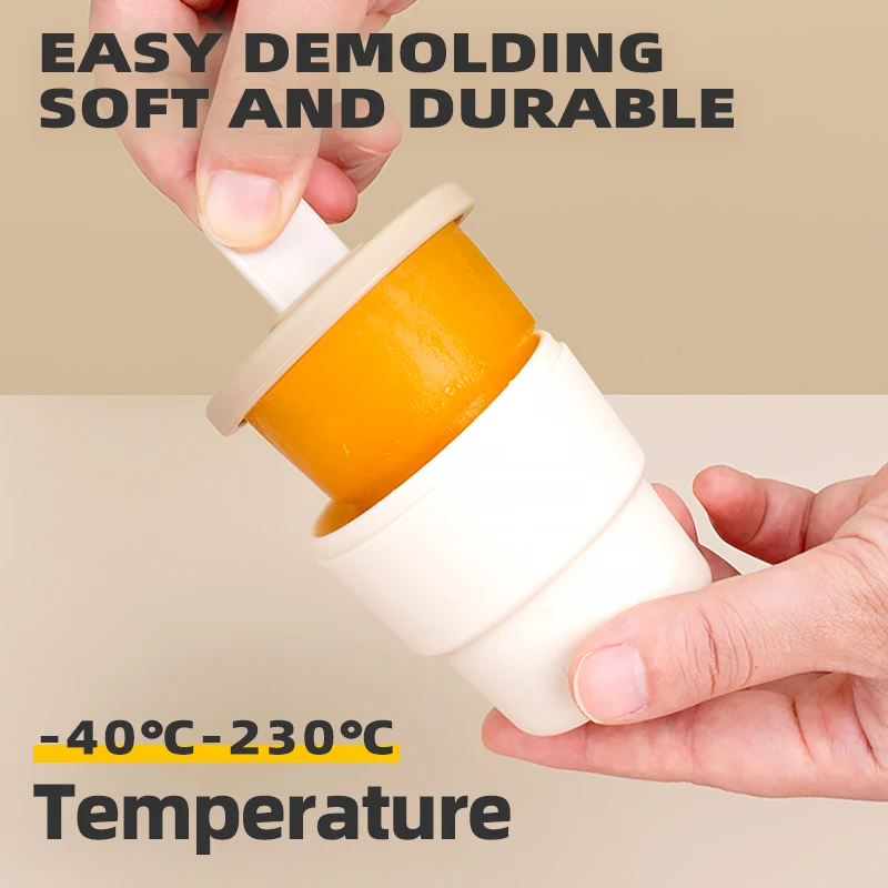 Silicone Frozen Homemade Popsicle Molds Set Diy Popsicle Bpa Free Dishwasher Safe Silicone Ice Cream Mold With Sticks