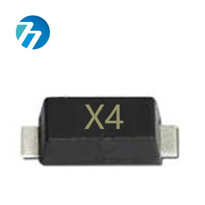 Schottky Diode MBRX140 Voltage:40V CURRENT:1A PACKAGE:SOD-123 Mark:X4 Barrier Diode SBD Microwave Communication Circuit