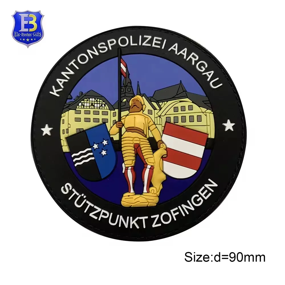 Custom Factory Price Patch Sew On Patch Pvc 3d Rubber Patch