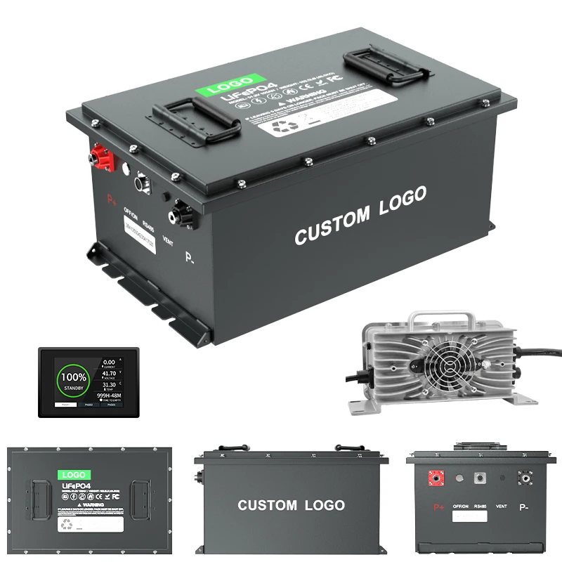 105Ah 70.4v Lithium Ion Rechargeable Fast Charger Battery for Electric Vehicles for Golf Carts & Other Applications