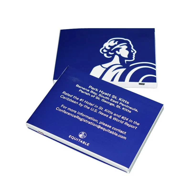 Cheap price 7 inch lcd screen video brochure greeting business usb display digital card