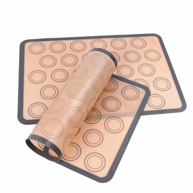 High Quality Extra Large Nonstick Bread Bakery Reusable Silicone Baking Mat For Pastry Rolling