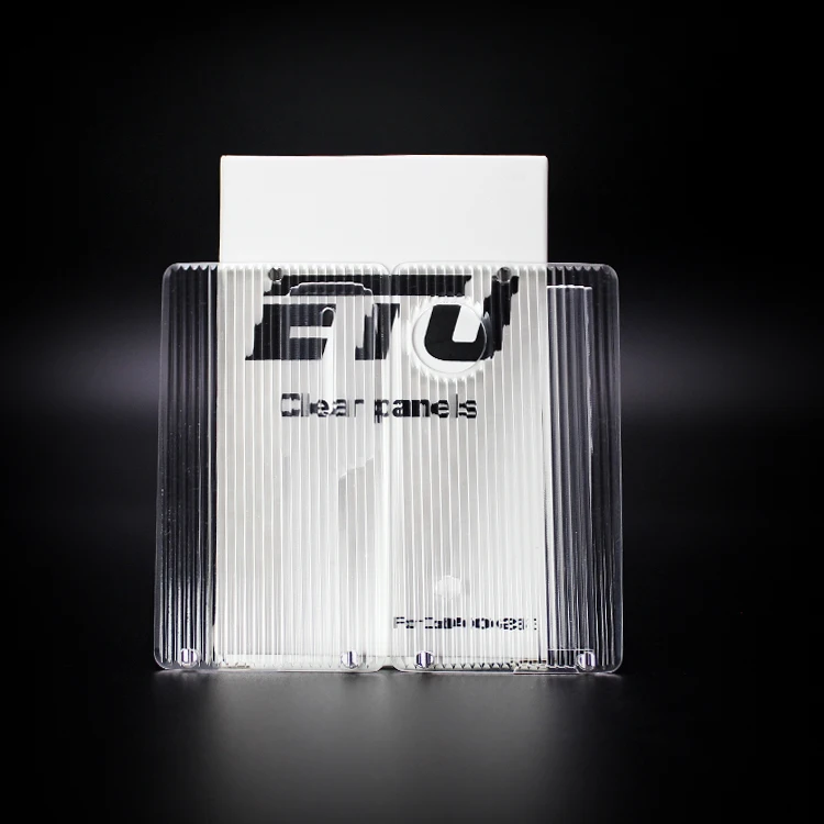 
2021 the hotest products Dotmod accessories ETU Stripe Clear Panel for DotAio from ETU factory 