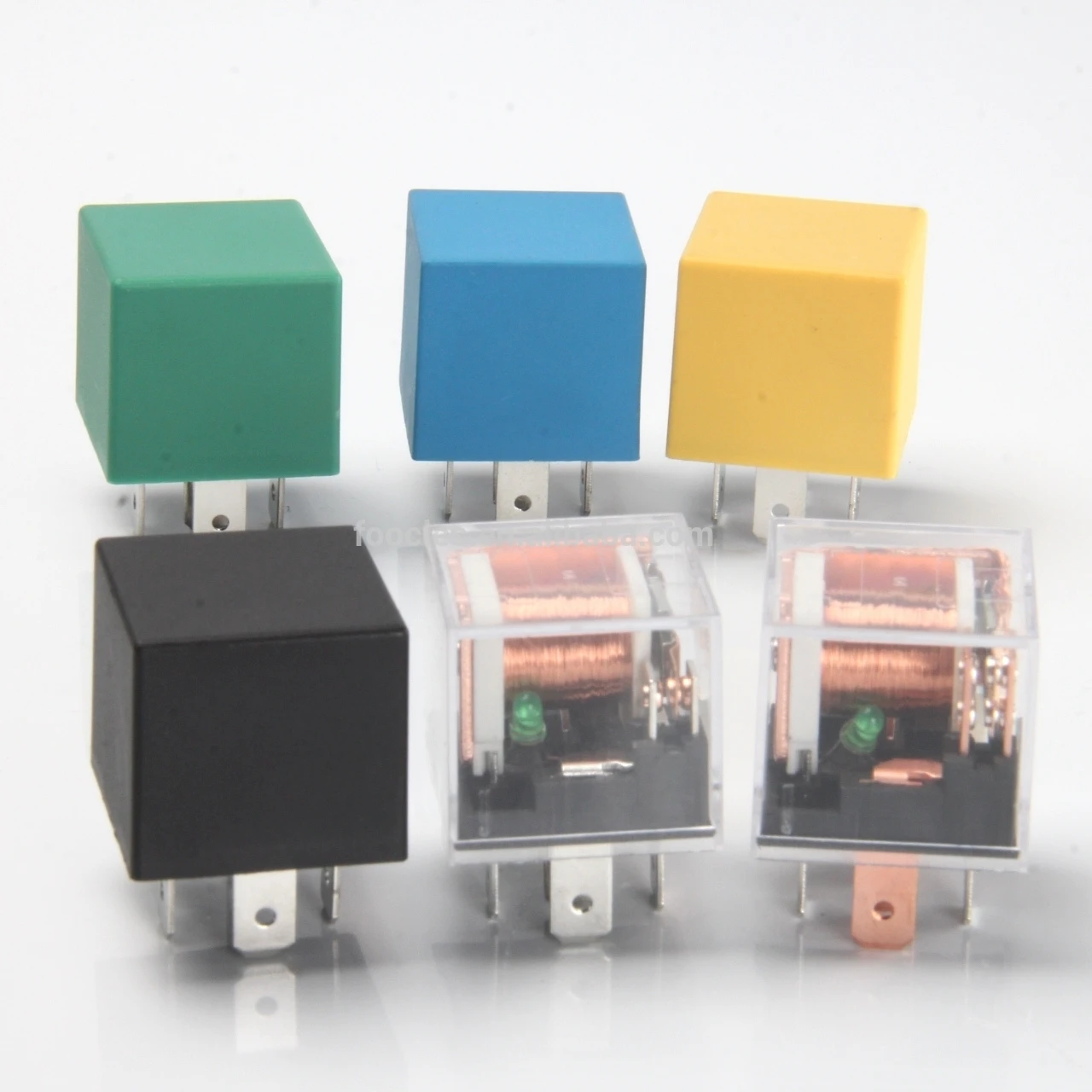 Универсальное автоматическое реле mini 24V 30A 5pin 4pin
