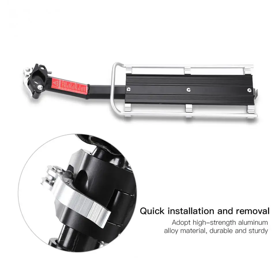 bike carrying luggage rack Bike rear carrier rack Luggage carrier rack for bike