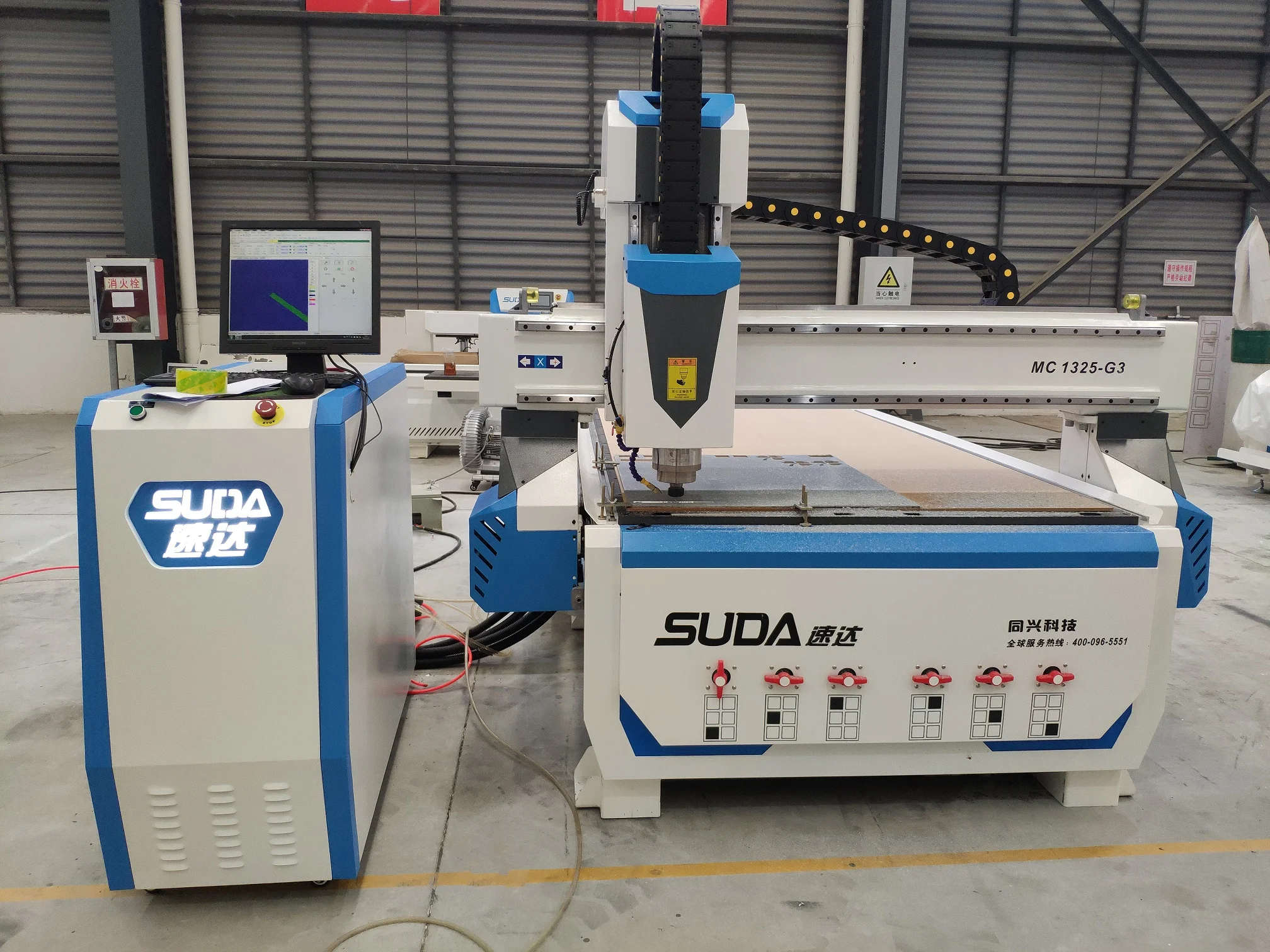 
SUDA 1224 acrylic engraving wood carving router cnc machine 
