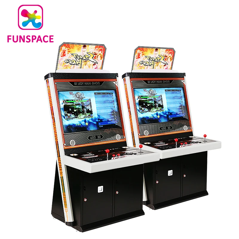 coin operated 32 Inches Arcade Video Games Machine Pandora Box Street Fighter Arcade Machine For Gaming Equipment