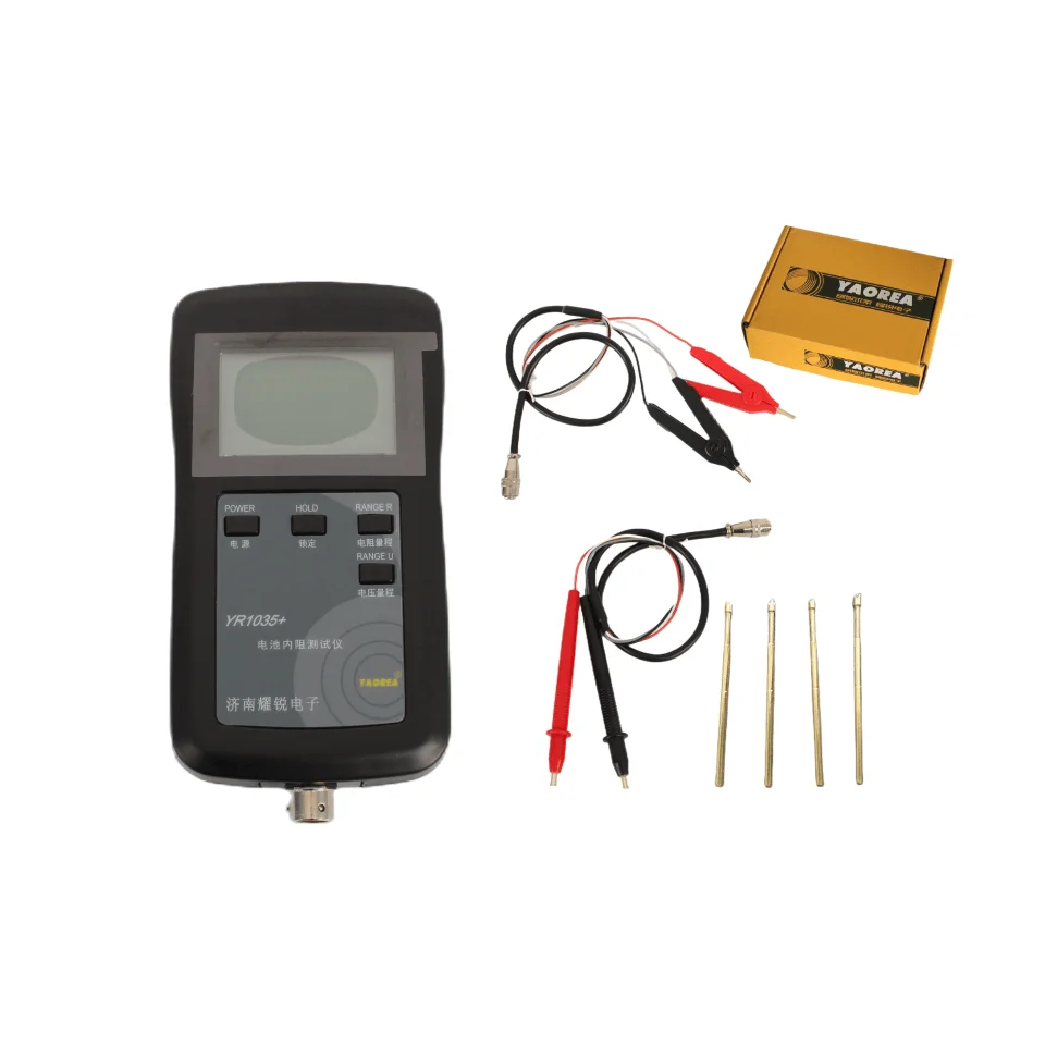 34/5000 YR1035+  Kelvin clip test line probe pen battery internal resistance tester 18650