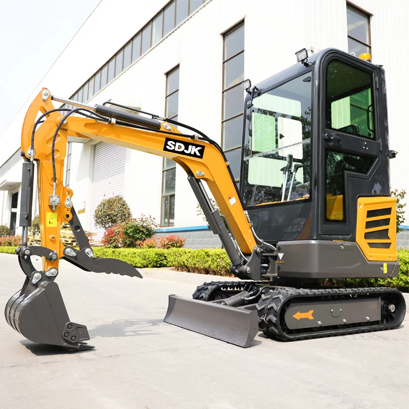FREE SHIPPING Mini Excavator 2 Ton CE EPA Farm Used New Crawler Digger multifunction Kubota Engine Excavators 1 ton Machine