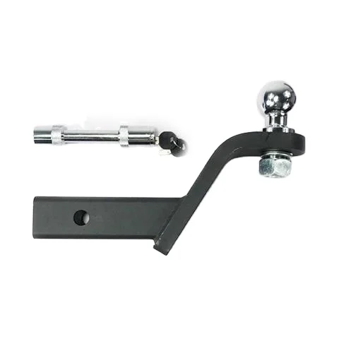 Customized Trailer Hitch Ball Mount Steel Trailer Tow Ball Mount Black Steel Trailer Tow Ball Mount