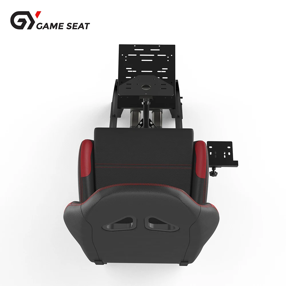 GY046-3 Wholesale Racing Simulator Seat Adjustable Racing Car Seat Computer VR Racing Games Driving Simulator Chair For Logitech
