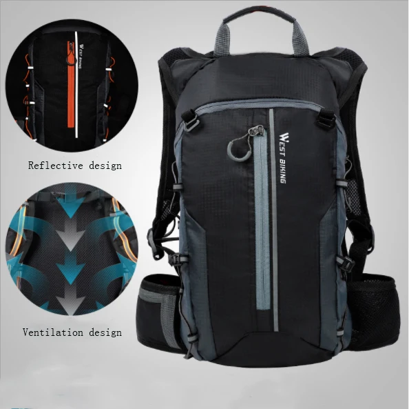 WEST BIKING waterproof bicycle bag outdoor sport breathable cycling backpack