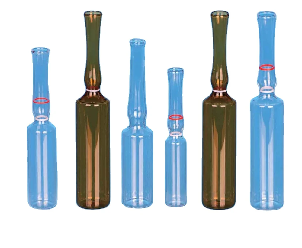 Hot Sale 1ml 2ml 5ml 10ml 20ml 30ml Form C Neutral Borosilicate Glass Ampoule for Pharmaceutical Use
