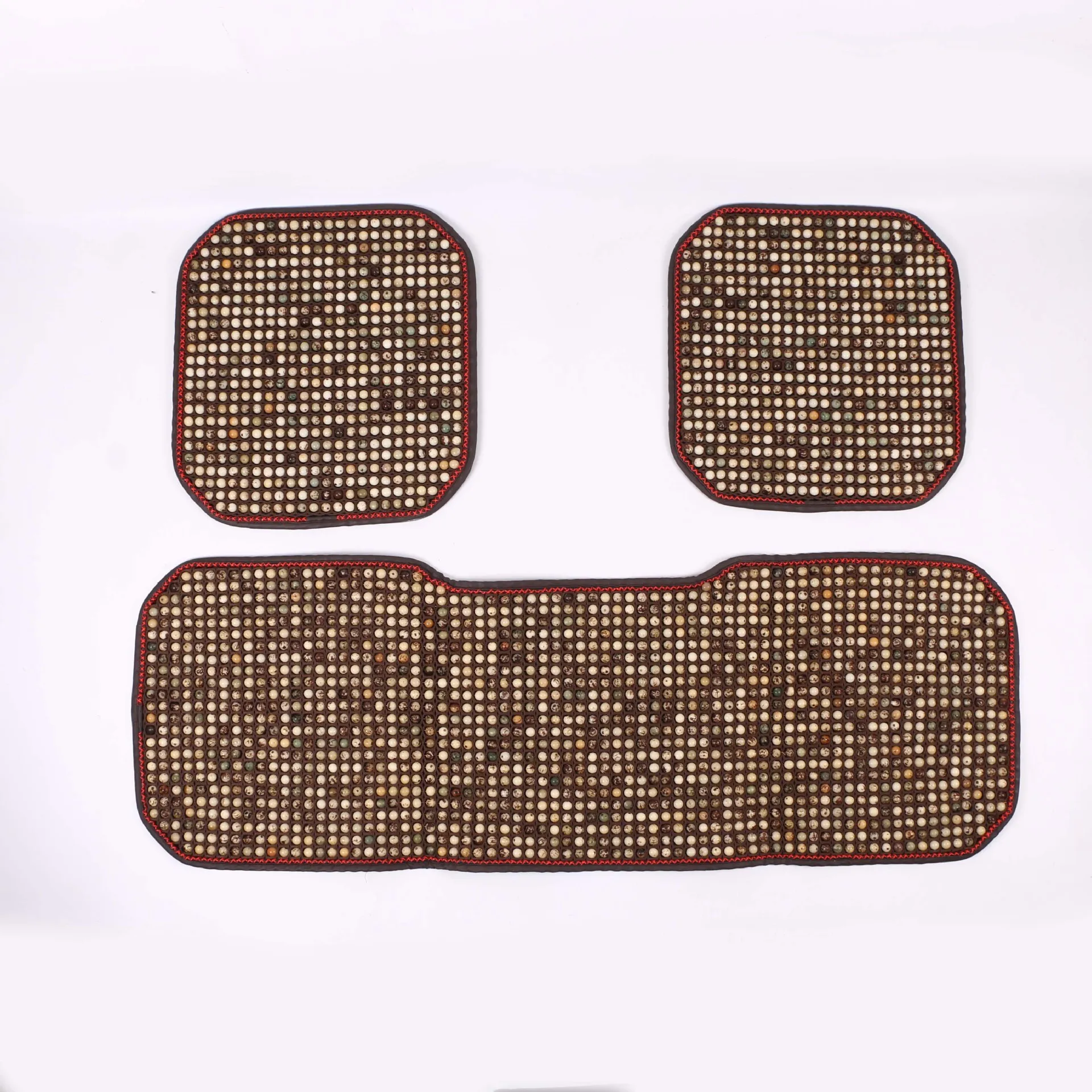 Car seat cover ventilation universal style cool hand-knitted car seat cushion three-piece set bodhi mbx mat