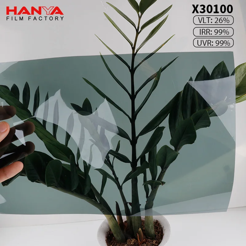 HANYA UV Block Nano Ceramic Carbon Window Tint Film Solar Window  Glass Film heat insulation film Dark Green