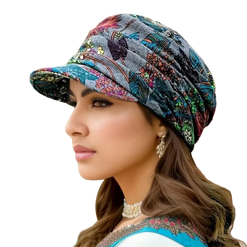 Wholesale Custom Logo Hair Accessories Newsboy Flat Cap JERSEY Caps Fashion Beret Style Peaked Cap Baseball Hat For Women Men