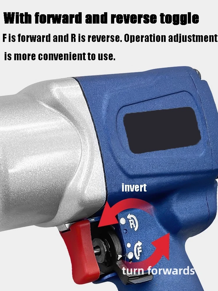 Factory Outlet Price Manufacturer Heavy Duty 1/2 Pneumatic Impact Wrench Tool for Tire Loading and Unloading