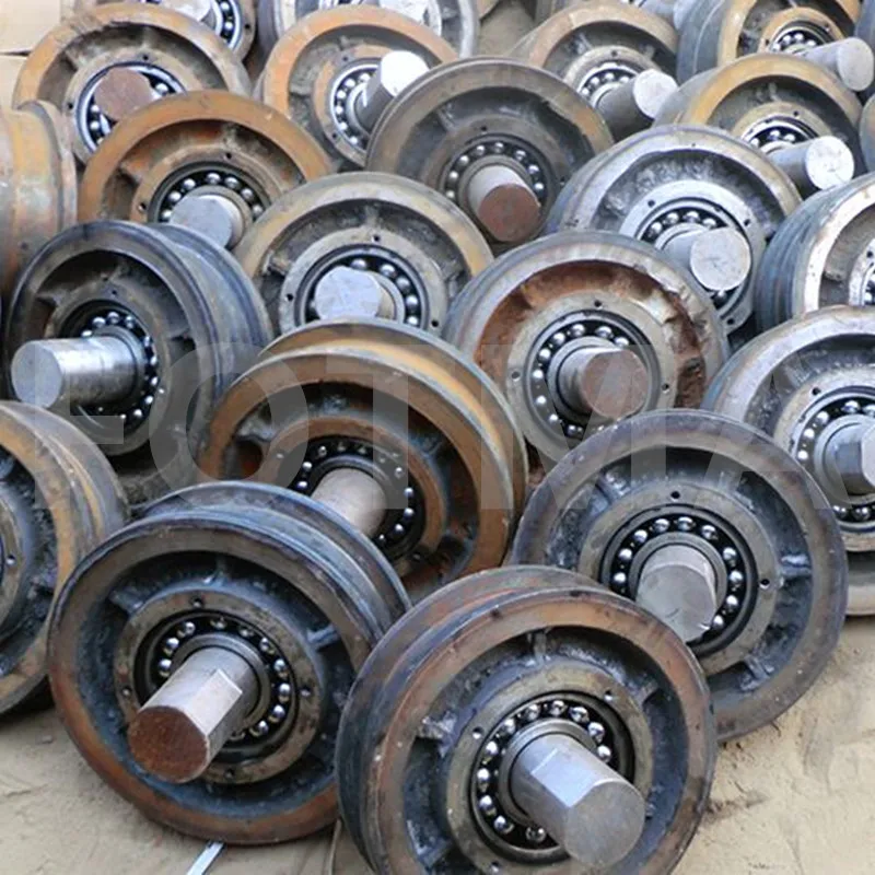 Литое железо/сталь ковка железнодорожных колес литья железнодорожного колеса для добыча вагон