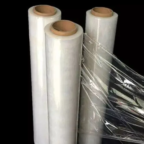 50cm Moisture Proof Pallet PE Customized Black Shrink Wrap Stretch Film Wrapping Flexible Plastic Protective Film For Wrapping