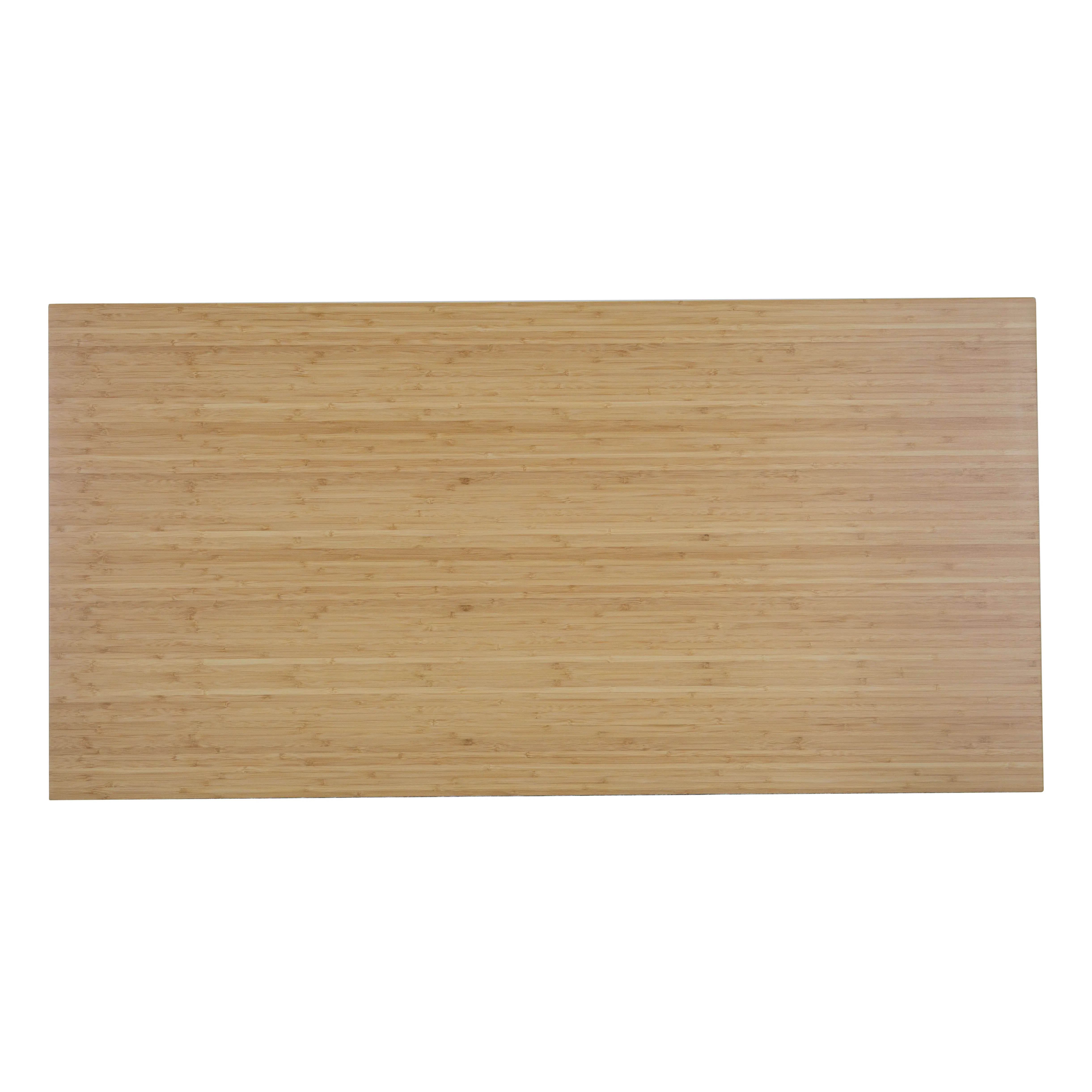 Customizable environmentally friendly natural height adjustable desk solid wood bamboo table top