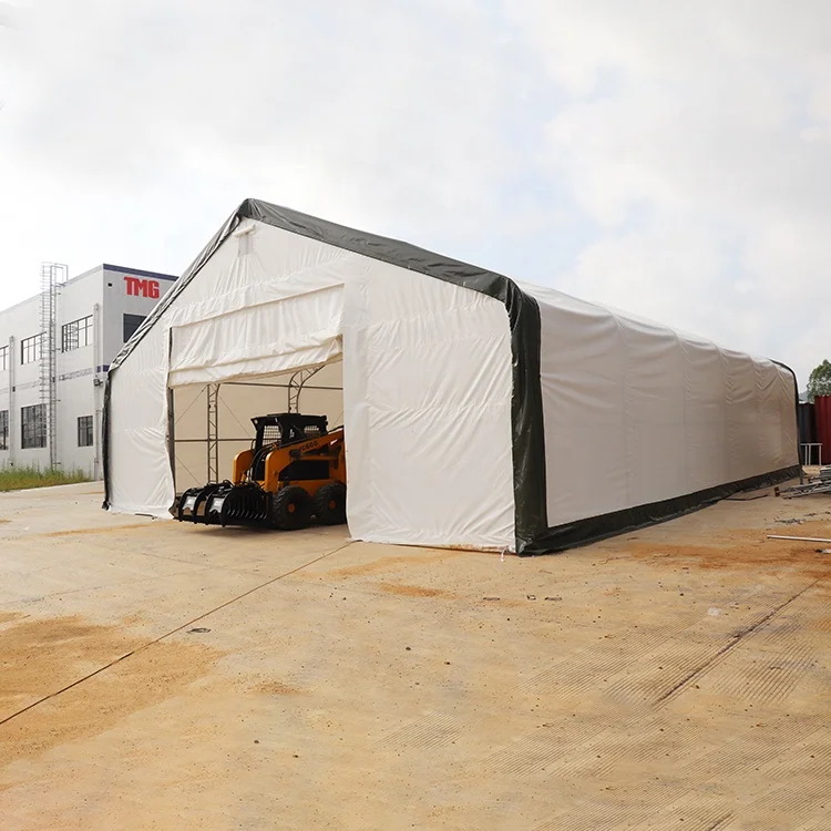 Sun wind avoid waterproof high quality warehouse PVC fabric tent with low price shelter