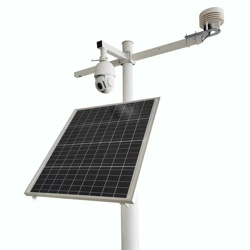 solar panel power system energy related products for long range 4g ptz camera