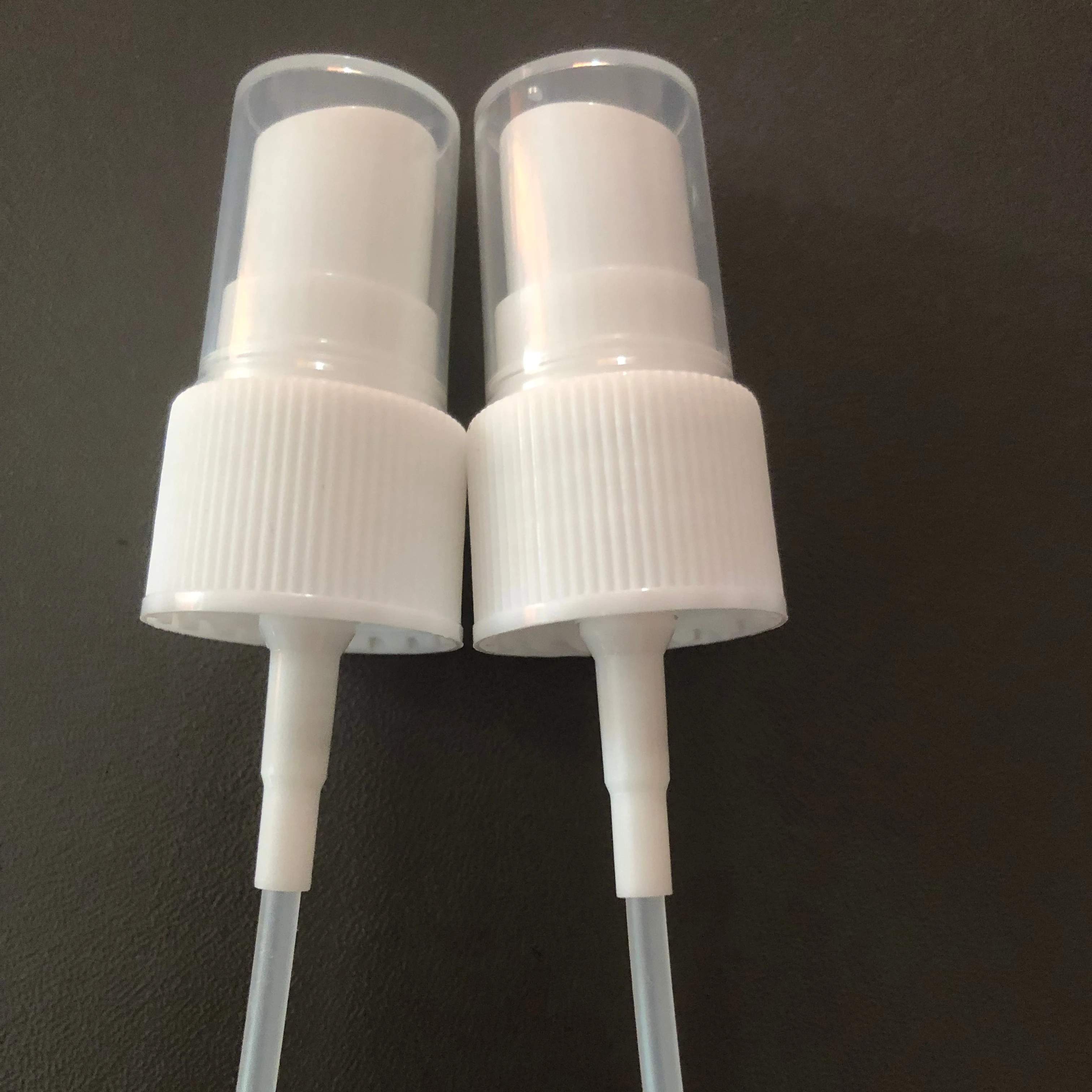 Plastic ribbed 20/410 mist sprayer pump for spraying bottle