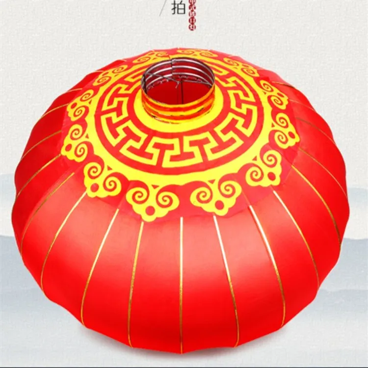 Waterproof Outdoor Large Foldable Traditional Japanese Chinese New Year Festival Silk Satin Lanterns Party Decorations