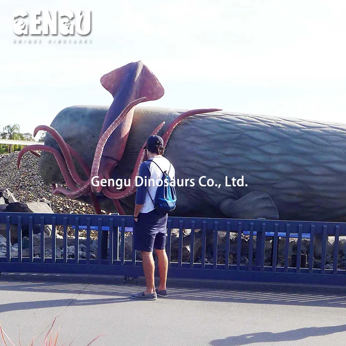 Water Park High Simulation Big Size Robot Fish Model