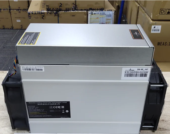 
New Bitmain Antminer S9 SE 16TH/s 1280W Bitcoin miming machine Asic Ethereum Miner new stock 