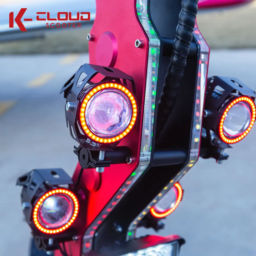 Self-branded R&D 10000W 72V Powerful Adult Fast Foldable All Terrain Electric Scooter Long Range Dual Motor E Scooter For Sale