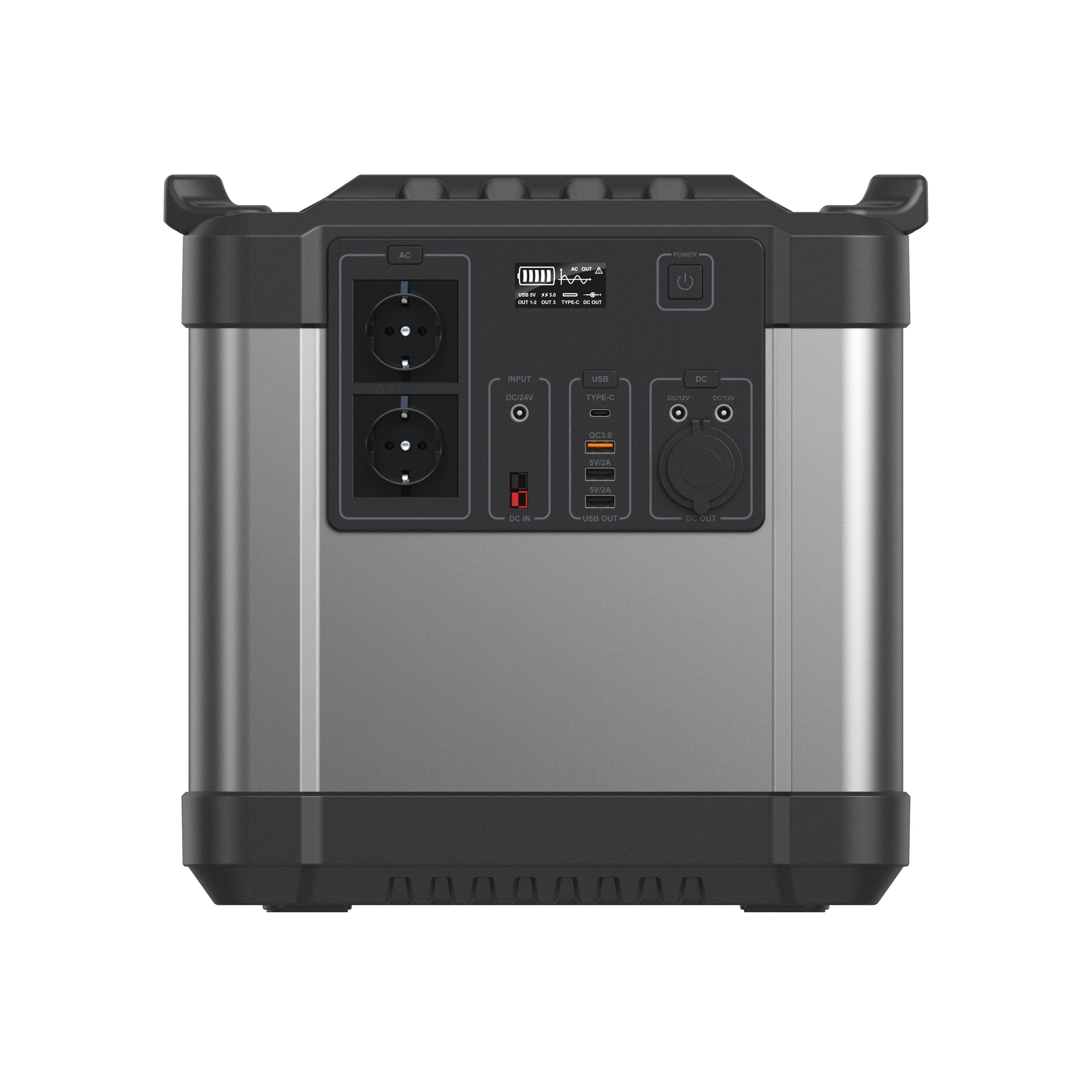 Original Factory Emergency Solar Power Generator Mobile Solar Energy Portable Power Station Lithium Battery 2000W